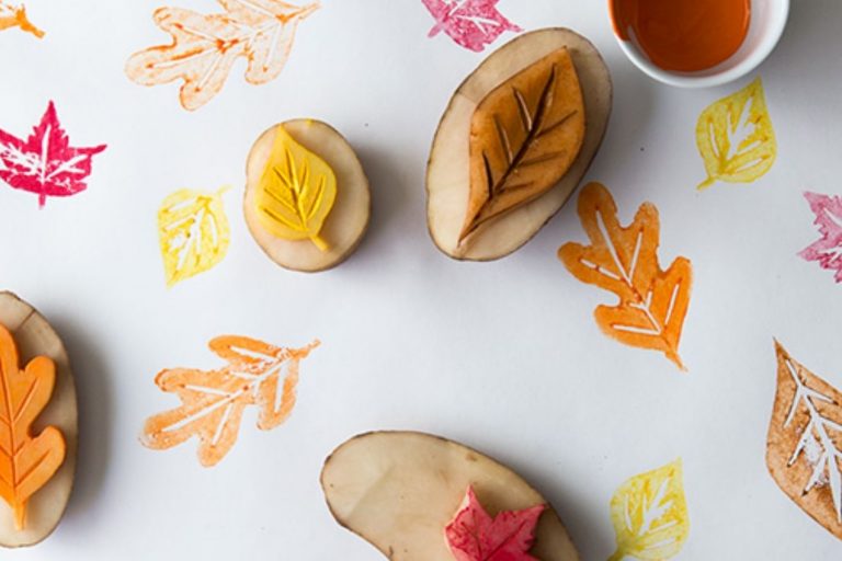 Potato Stamps Potato Stamps - Kid's DIY Activity - Your Early Learning Centre