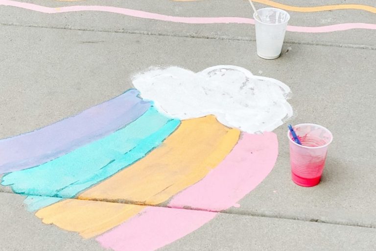 Washable Chalk Paint Washable Chalk Paint - DIY Project - Doolandella Early Learning Centre