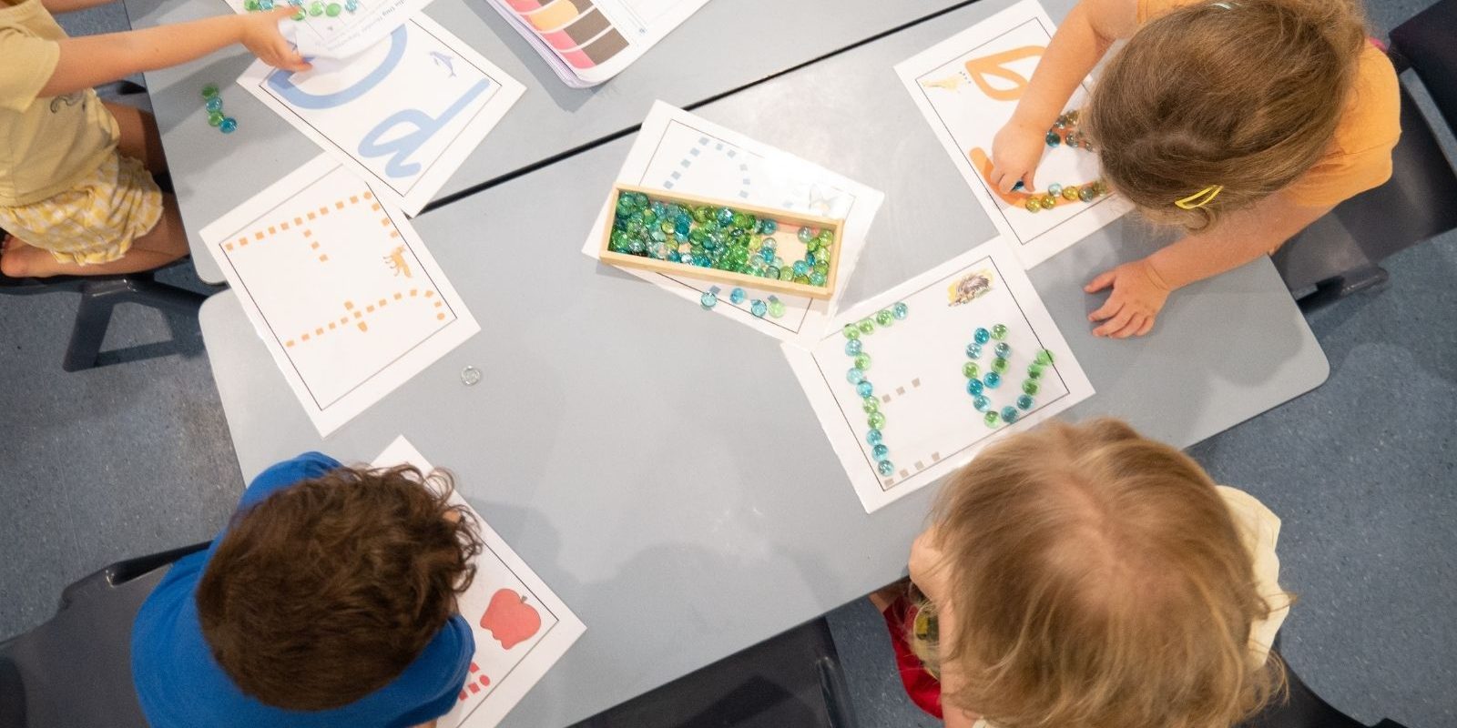 Kindergarden Kindergarten kids on art activity - Your Early Learning Centre