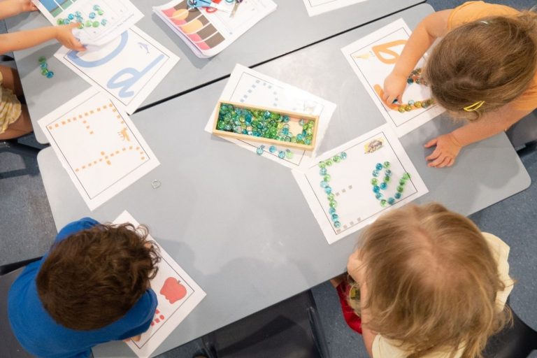Kindergarden Kindergarten kids on art activity - Your Early Learning Centre