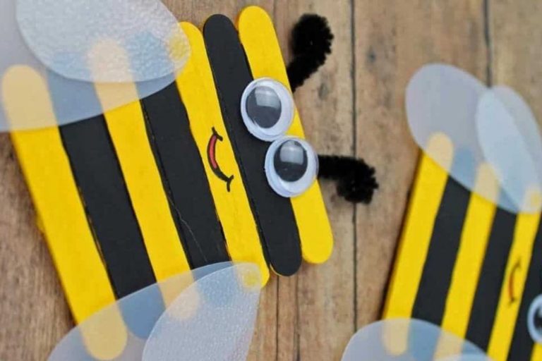 Untitled design (1) Paddle pop stick bees - Kids DIY activity - Your Early Learning Centre