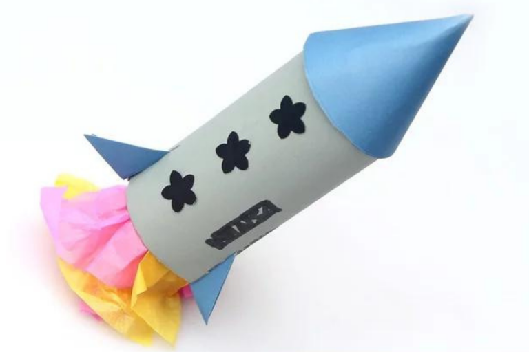 Rocket_Ship Toilet Roll Rocket Ships - DIY Activity - Early Learning Centre