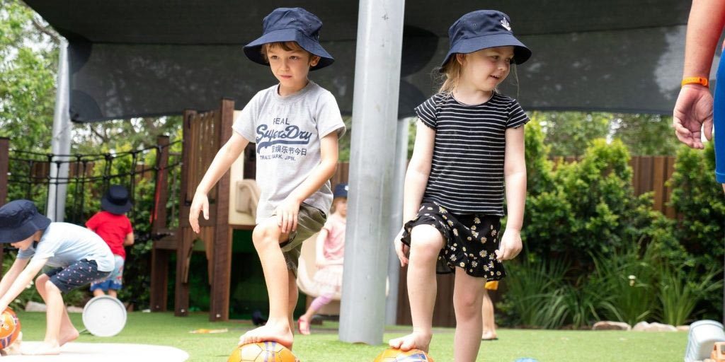 Social-Sports-1024×576 Kids playing soccer outside - Social Sports and Activities - Early Learning Centre Blog Image