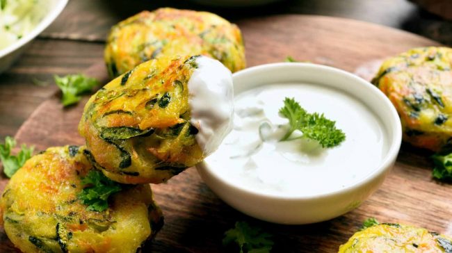 zucchini-fritters Zucchini fritters - Recipe of the Month - Your ELC