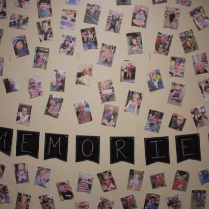 Wall full of kid's pictures - Your ELC