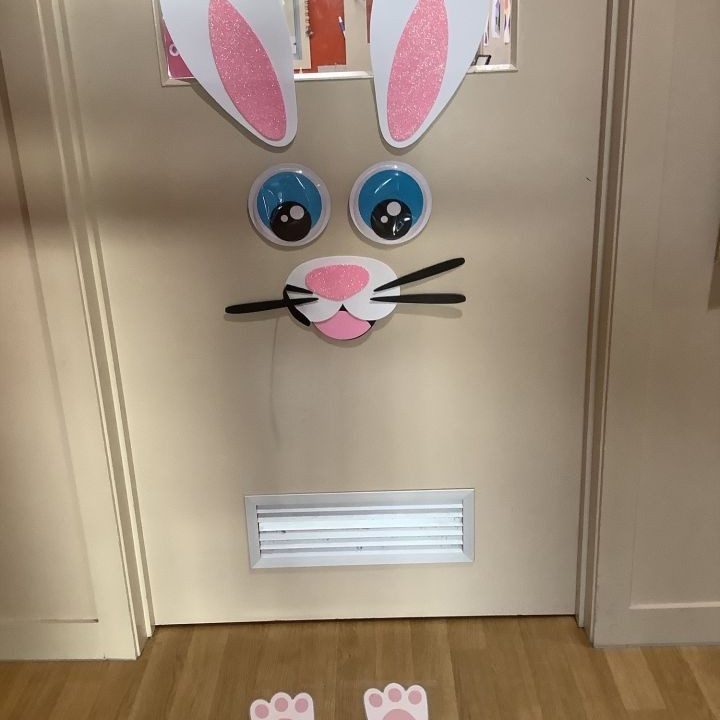 A bunny designed door - Cleveland April 2022 Newsletter image