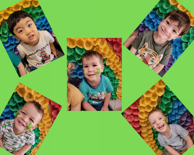 A collage of photos of kids - Cannon Hill March 2022 newsletter image