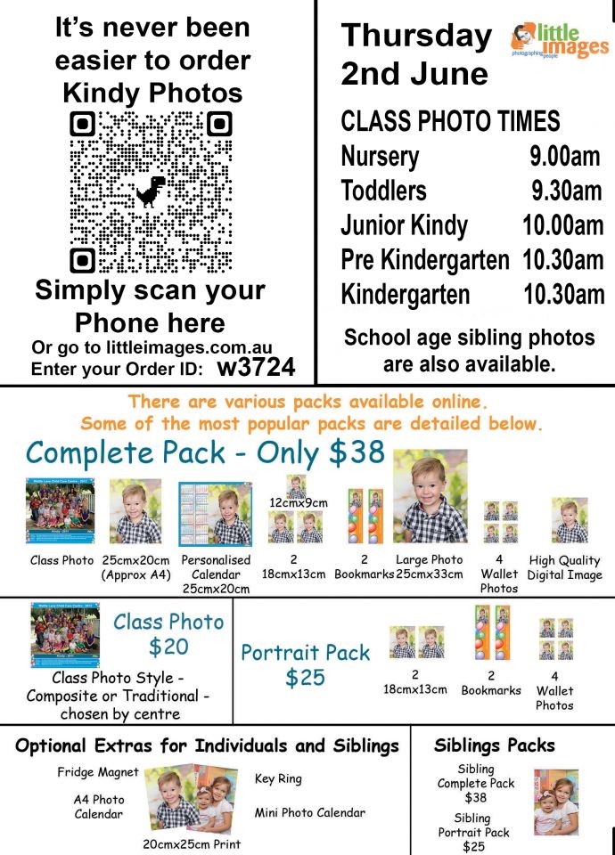 Little Images photo packages - Your ELC