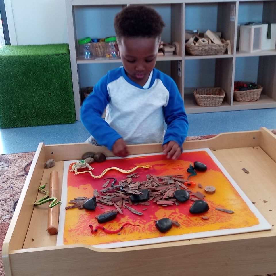 A kid playing on the table - Doolandella July 2022 Newsletter
