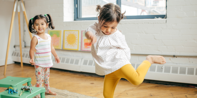Dance Benefits Two kids dancing - Your ELC blog image
