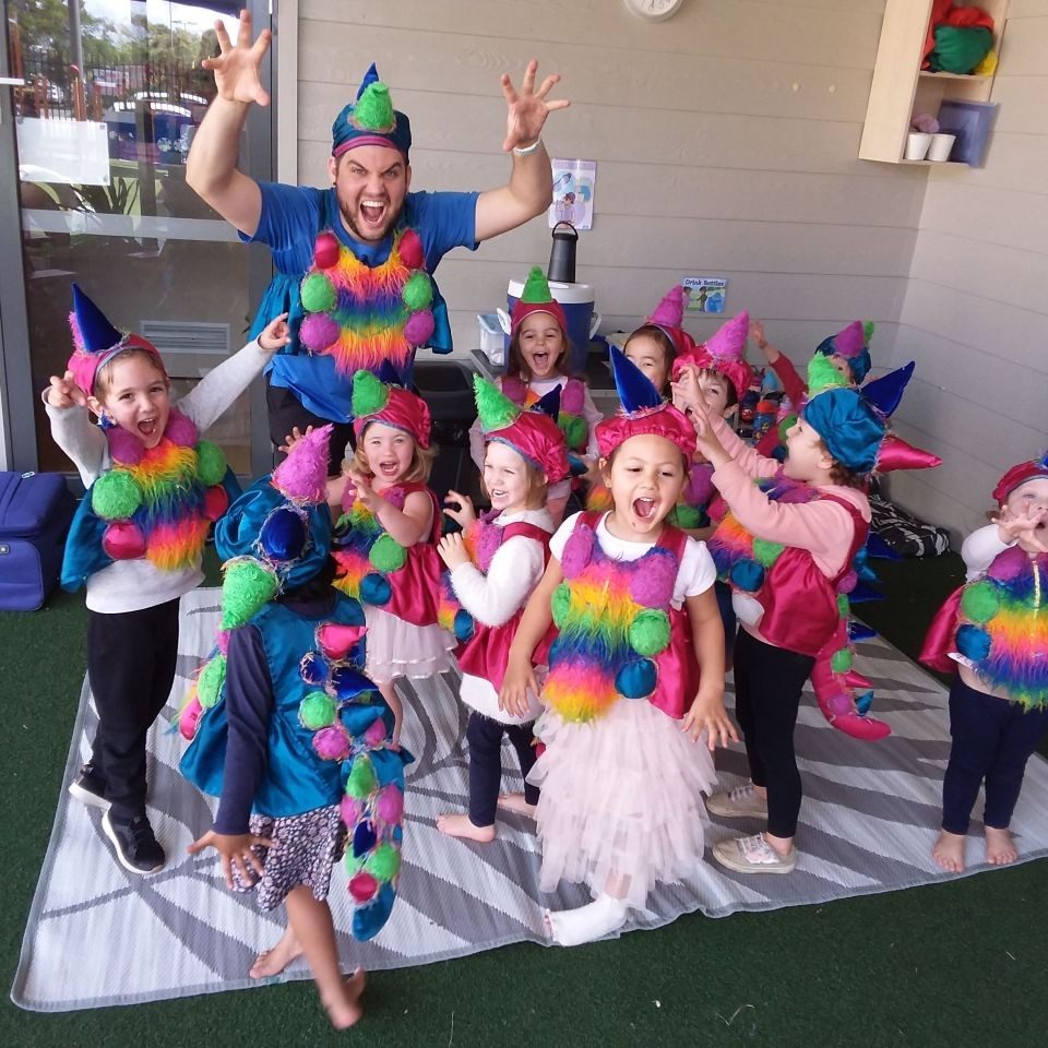 Kids in their dragon costumes - Your ELC blog image