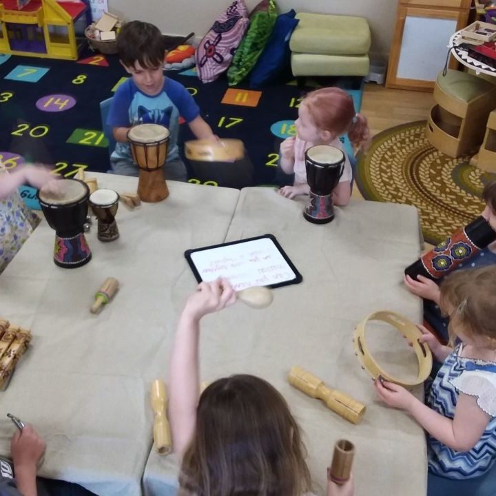 Children playing musical instruments | Your ELC blog image