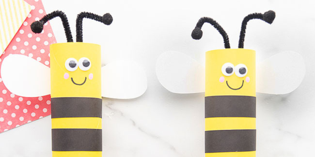 DIY Activity of the Month: Toilet Paper Roll Bee | Your ELC