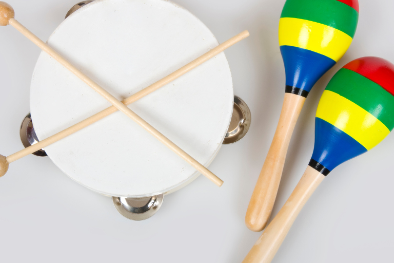 Music and Movement Benefits Blog musical instruments | Your ELC blog image