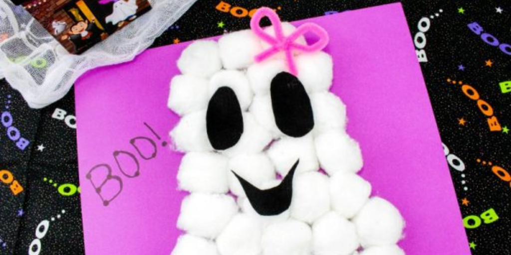 Fluffy Ghost Art fluffy ghost art | Your ELC blog image