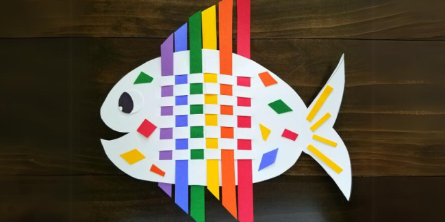 Rainbow Weaving Fish rainbow weaving fish | Your ELC blog image