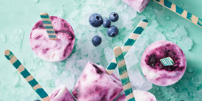 Recipe of the Month – Blueberry Yoghurt Iceblocks blueberry yoghurt iceblocks | Your ELC blog image