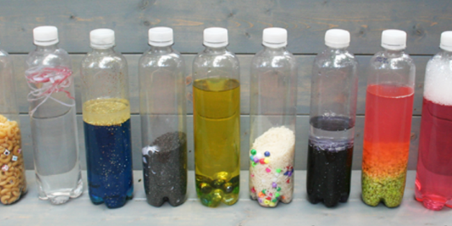 Sensory Bottles YourELC DIY Activity of the Month