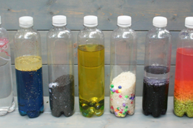 Sensory Bottles YourELC DIY Activity of the Month